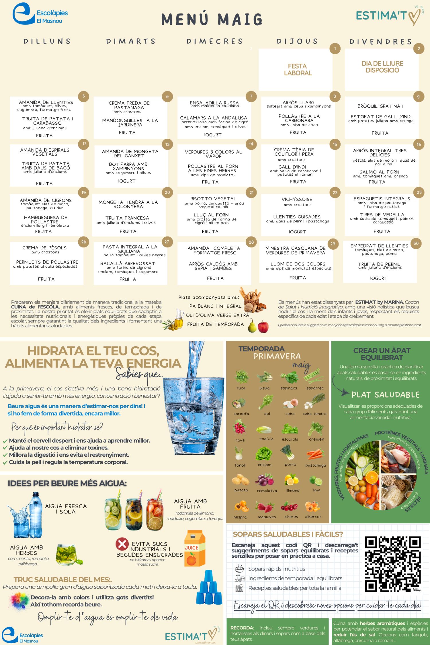 MENU MAIG-25